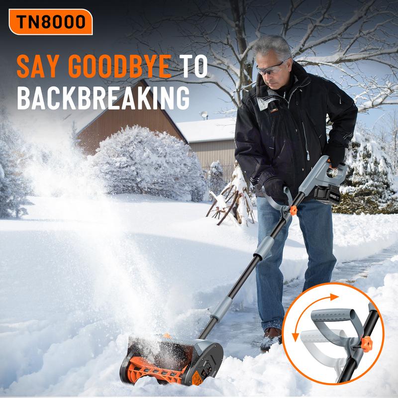 ❄️ 50% OFF Cordless Snow Blower — Get Ready for Winter!