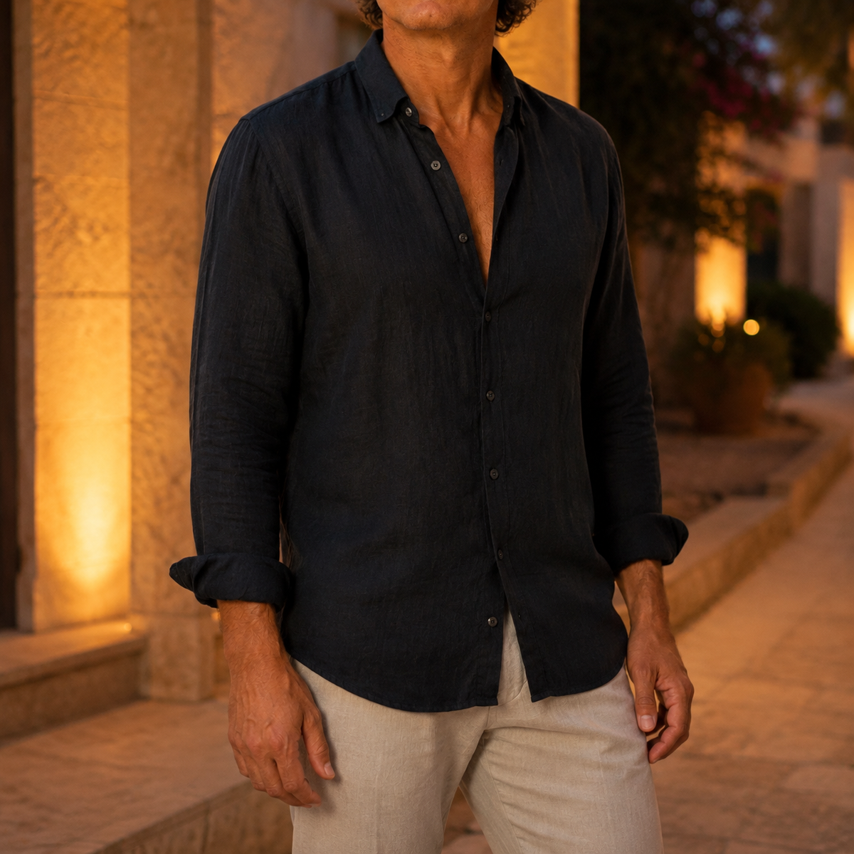 Anderson Cotton-Linen Shirt