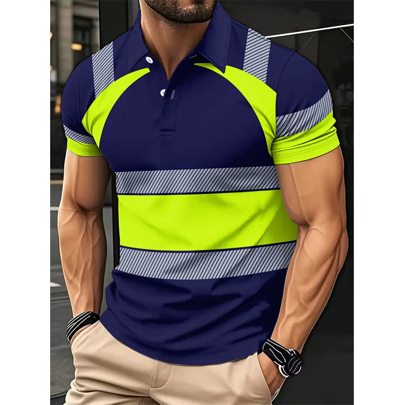 📢📢50% OFF !! ⏰Men's High Visibility Reflective Short Sleeve Shirt
